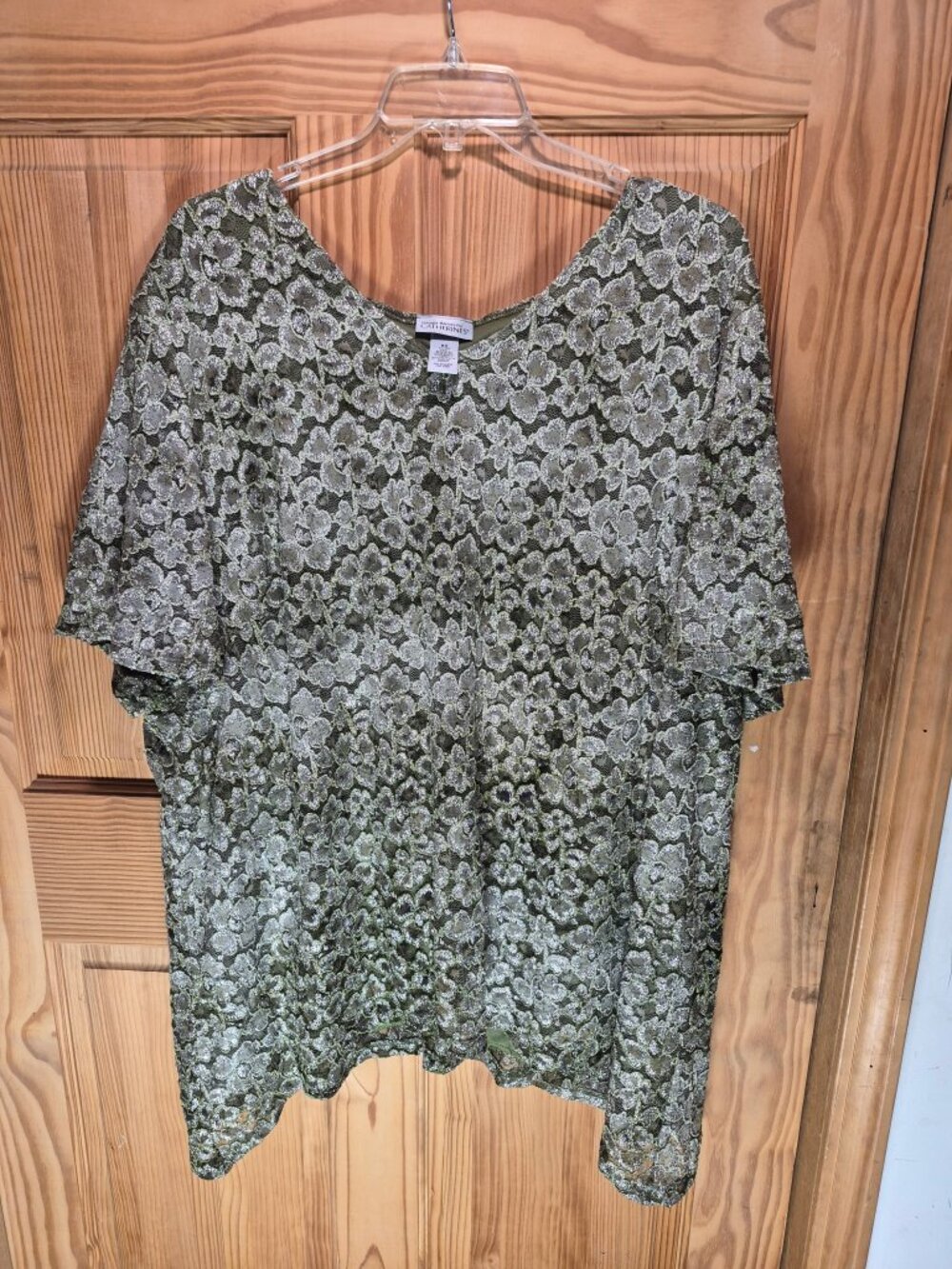 Maggie Barnes for Catherines Green Top 5X